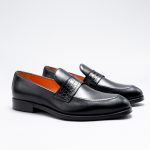 PENNY LOAFER CROCO BLACK LIMITED EDITION - imagine 2