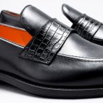 PENNY LOAFER CROCO BLACK LIMITED EDITION - imagine 4