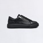 ZIPPER BLACK PYTON