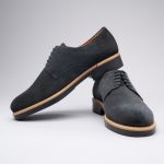 DERBY BROGUE SUEDE BLUE - imagine 4