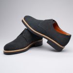 DERBY BROGUE SUEDE BLUE - imagine 3