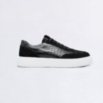 SNEAKERS SINAI CROCO NERO
