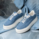 SNEAKERS ZANO DENIM BLUE - imagine 4