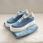 SNEAKERS ZANO DENIM BLUE - imagine 2