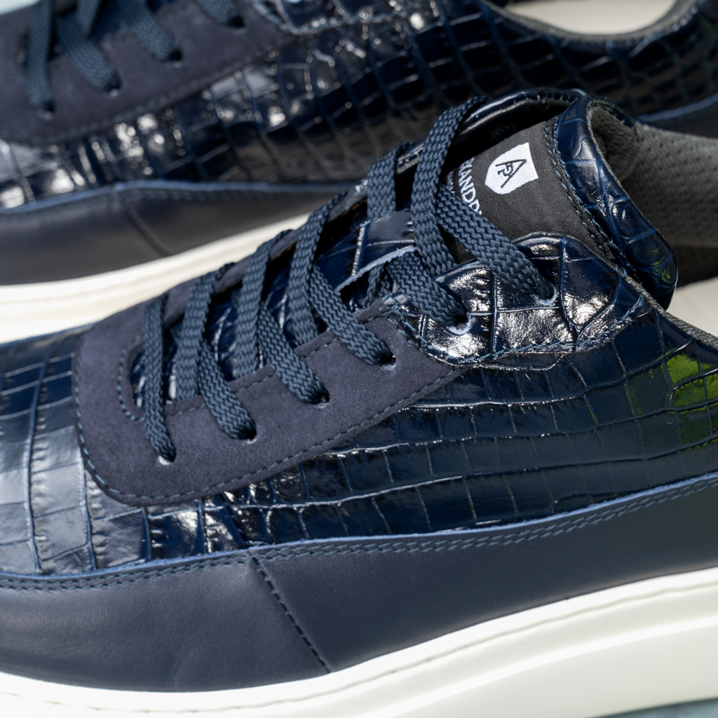☆☆☆ shaaan14 ☆☆☆ SNEAKERS ZANO CROCO BLUEMAREN – Alexandru Pop Shoes