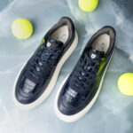SNEAKERS ZANO CROCO BLUEMAREN - imagine 5