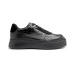 SNEAKERS ZANO FULL BLACK CROCO