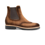 CHELSEA BOOTS COGNAC SUEDE
