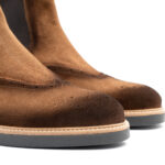 CHELSEA BOOTS COGNAC SUEDE - imagine 3