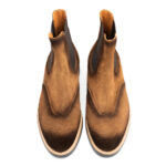 CHELSEA BOOTS COGNAC SUEDE - imagine 7