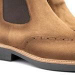 CHELSEA BOOTS CUOIO SUEDE - imagine 4