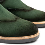 CHELSEA BOOTS GREEN SUEDE - imagine 4