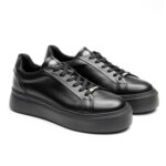 SNEAKERS ZANO SANTO FULL BLACK - imagine 2