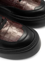 SNEAKERS ZANO GRENA CROCO - imagine 6