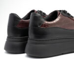SNEAKERS ZANO GRENA CROCO - imagine 5