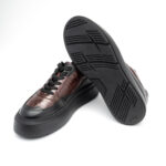 SNEAKERS ZANO GRENA CROCO - imagine 4