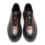 SNEAKERS ZANO GRENA CROCO - imagine 2