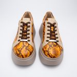 SNEAKERS LADY LUSY ORANGE PYTHON - imagine 6