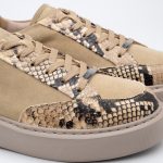 SNEAKERS SANTO BEIGE PYTHON - imagine 7
