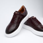 Sneakers Power Adrian Mutu – Colecția 2026 GRENA PATINAT - imagine 3