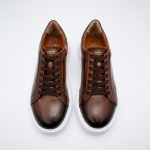 Sneakers AM 10 Adrian Mutu – Colecția 2026 MARO TAN PATINAT - imagine 6