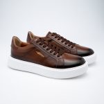Sneakers AM 10 Adrian Mutu – Colecția 2026 MARO TAN PATINAT - imagine 2