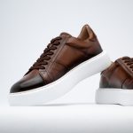 Sneakers AM 10 Adrian Mutu – Colecția 2026 MARO TAN PATINAT - imagine 5