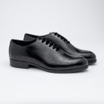 One Piece Supremo – Pantofi Negri Eleganți din Piele Naturală cu Șiret - imagine 2