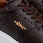 Sneakers Power Adrian Mutu – Colecția 2026 DARK BROWN PATINAT - imagine 3