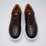 Sneakers Power Adrian Mutu – Colecția 2026 DARK BROWN PATINAT - imagine 6