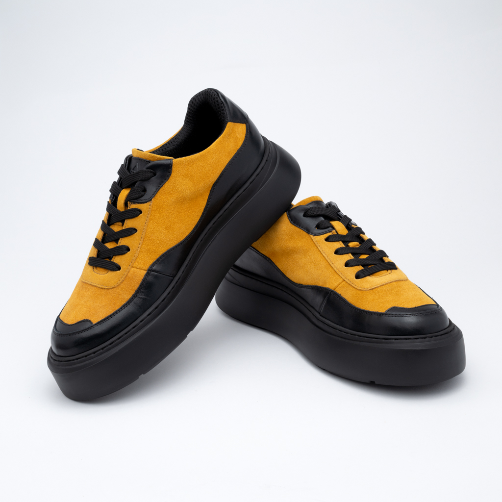 SNEAKERS ZANO VESUVIO SULPHUR by Alexandru Pop – Alexandru Pop Shoes