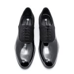 Oxford Plain – Pantofi Eleganți din Piele Lăcuită cu Glitter Fin - imagine 5