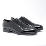 Oxford Supremo - Pantofi Eleganți din Piele Lăcuită cu Glitter Fin - imagine 5