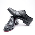 Oxford Duo Supremo - Pantofi Eleganți din Piele Naturală cu Șiret - imagine 5