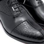 Oxford Duo Supremo - Pantofi Eleganți din Piele Naturală cu Șiret - imagine 6