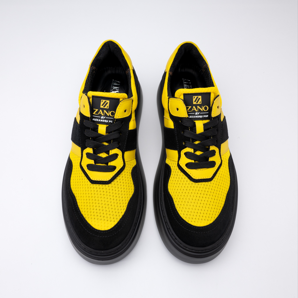 SNEAKERS ZANO 2.0 GIALLO by Alexandru Pop – Alexandru Pop Shoes