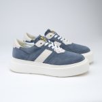 SNEAKERS ZANO 2.0 Nordic Blue Suede by Alexandru Pop - imagine 2