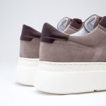 SNEAKERS ZANO 2.0 Taupe Wine Suede by Alexandru Pop - imagine 5