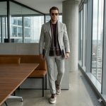 SNEAKERS ZANO 2.0 Taupe Wine Suede by Alexandru Pop - imagine 9