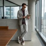 SNEAKERS ZANO 2.0 Taupe Wine Suede by Alexandru Pop - imagine 3