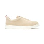 NOVA X – Suede Beige Slip-On by Alexandru Pop