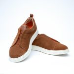 NOVA X – Suede Brown Slip-On by Alexandru Pop - imagine 5