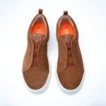 NOVA X – Suede Brown Slip-On by Alexandru Pop - imagine 4