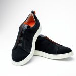 NOVA X – Suede Black Slip-On by Alexandru Pop - imagine 4