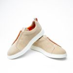 NOVA X – Suede Beige Slip-On by Alexandru Pop - imagine 5