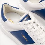 Sneakers AM LONDON Adrian Mutu – Colecția 2026 WHITE & BLUE - imagine 6