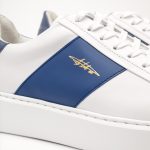Sneakers AM LONDON Adrian Mutu – Colecția 2026 WHITE & BLUE - imagine 4