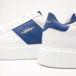 Sneakers AM LONDON Adrian Mutu – Colecția 2026 WHITE & BLUE - imagine 7