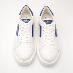 Sneakers AM LONDON Adrian Mutu – Colecția 2026 WHITE & BLUE - imagine 3