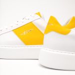Sneakers AM PARMA Adrian Mutu – Colecția 2026 WHITE & YELLOW - imagine 6